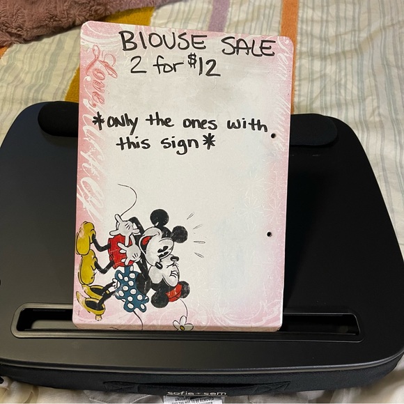 ***SOLD***Pretty flowery blouse***SOLD*** - Picture 7 of 7